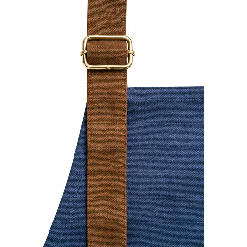 VESPER. Schürze Aus 100% Baumwolle , blau, Baumwolle, 1,00cm (Höhe), Bild 4
