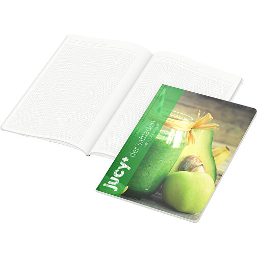 Notizbuch Copy-Book White Green+blue A4 , individuell, 29,70cm x 21,00cm (Länge x Breite), Bild 1