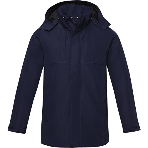 Hardy Isolierter Parka Für Männer , navy, 100% Polyester, 240T Polyester Rohseide 100% Polyester, 205 g/m2, Lining, 210T taffeta  Polyester, 60 g/m2, XXL, , Bild 3