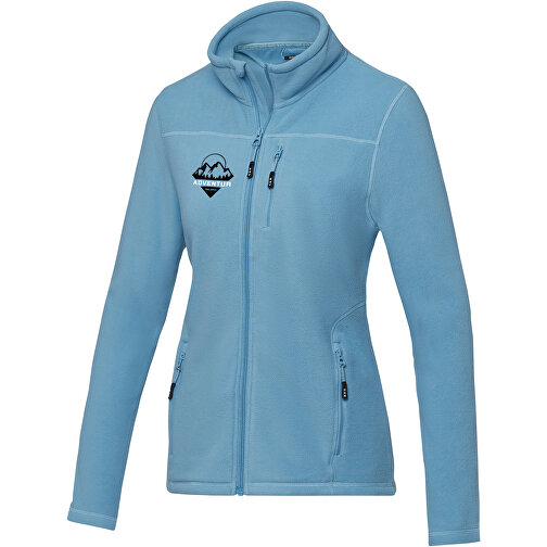 Amber GRS Recycelte Fleecejacke Für Damen , nxt blau, Microfleece 100% GRS zertifiziertes recyceltes Polyester, 174 g/m2, XL, , Bild 2