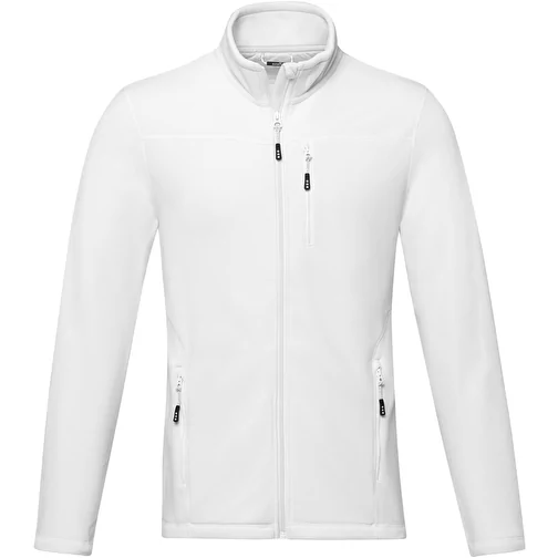 Veste Amber pour homme en polaire recyclée GRS entièrement zippée, Image 3