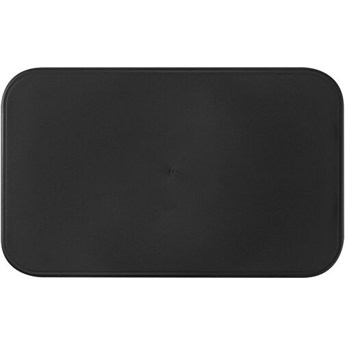 MIYO Lunchbox , schwarz / schwarz, PP Kunststoff, 18,00cm x 6,00cm x 11,00cm (Länge x Höhe x Breite), Bild 4