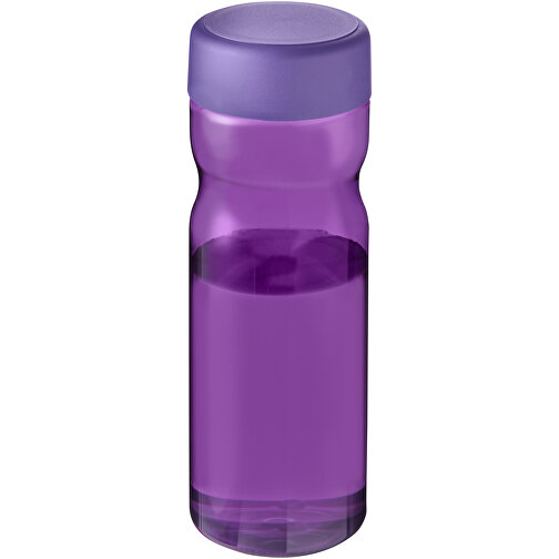 H2O Active® Eco Base 650 Ml Sportflasche Mit Drehdeckel , lila, PCR Kunststoff, PP Kunststoff, 20,60cm (Höhe), Bild 1