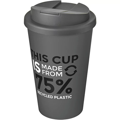 Gobelet Americano® Eco recyclé de 350ml avec couvercle anti-déversement, Image 2