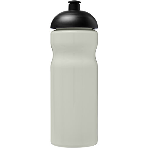 H2O Active® Eco Base 650 Ml Sportflasche Mit Stülpdeckel , elfenbeinweiß / schwarz, PCR Kunststoff, 90% PP Kunststoff, 10% TPE Kunststoff, 22,30cm (Höhe), Bild 3