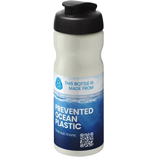 Bouteille de sport H2O Active® Eco Base 650ml avec couvercle à bascule, Image 2