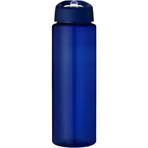 H2O Active® Eco Vibe 850 Ml Sportflasche Mit Ausgussdeckel , blau / blau, PCR Kunststoff, 72% PP Kunststoff, 17% SAN Kunststoff, 11% PE Kunststoff, 24,20cm (Höhe), Bild 3