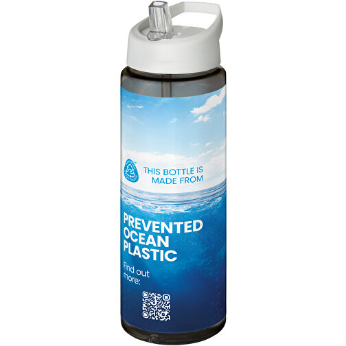 H2O Active® Eco Vibe 850 ml vandflaske med låg med drikketud, Billede 2