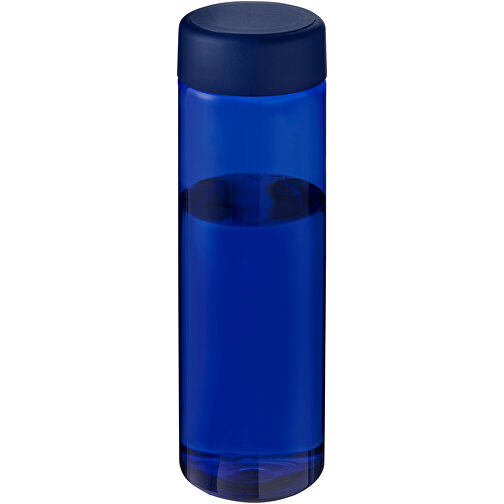 H2O Active® Eco Vibe 850 Ml Wasserflasche Mit Drehdeckel , blau / blau, PCR Kunststoff, PP Kunststoff, 22,90cm (Höhe), Bild 1