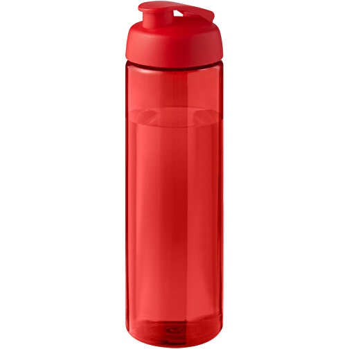 H2O Active® Eco Vibe 850 Ml Sportflasche Mit Klappdeckel , rot / rot, PCR Kunststoff, PP Kunststoff, 24,40cm (Höhe), Bild 1