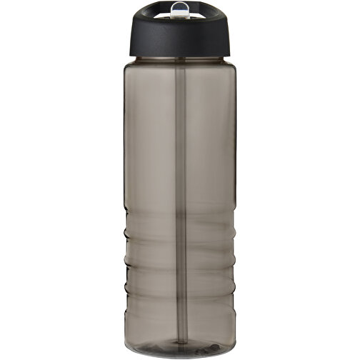 H2O Active® Eco Treble 750 Ml Sportflasche Mit Stülpdeckel , kohle / schwarz, PCR Kunststoff, 72% PP Kunststoff, 17% SAN Kunststoff, 11% PE Kunststoff, 22,80cm (Höhe), Bild 3