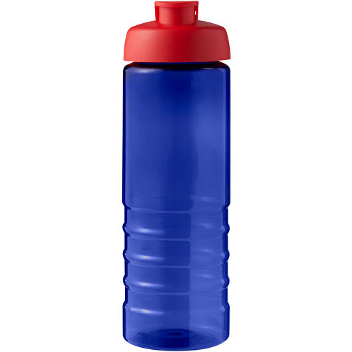 H2O Active® Eco Treble 750 Ml Sportflasche Mit Stülpdeckel , blau / rot, PCR Kunststoff, PP Kunststoff, 23,10cm (Höhe), Bild 3