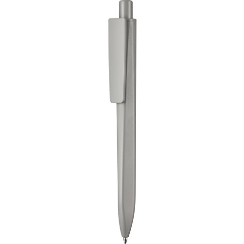 Kugelschreiber RIDGE , Ritter-Pen, stein-grau, ABS-Kunststoff, 141,00cm (Länge), Bild 1