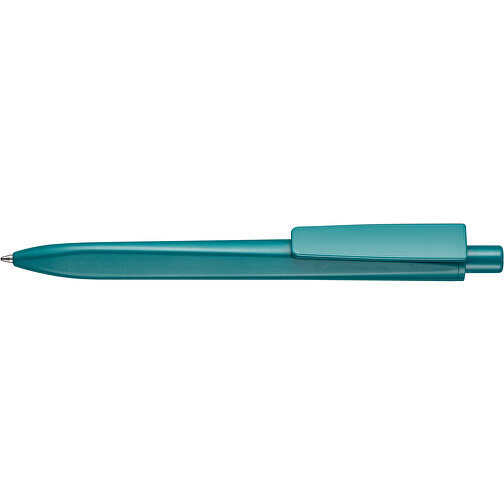 Kugelschreiber RIDGE , Ritter-Pen, petrol-türkis, ABS-Kunststoff, 141,00cm (Länge), Bild 3