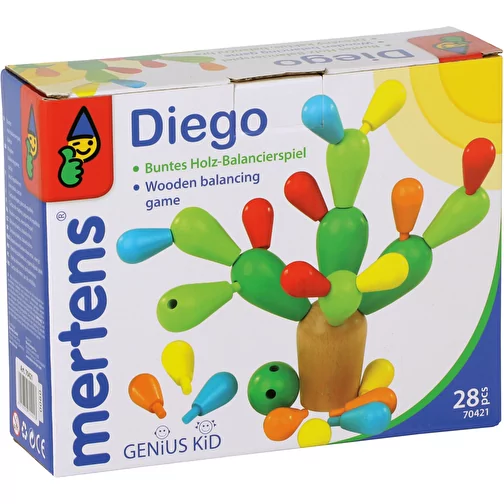 Gioco di equilibrio Cactus colorato, Immagine 4