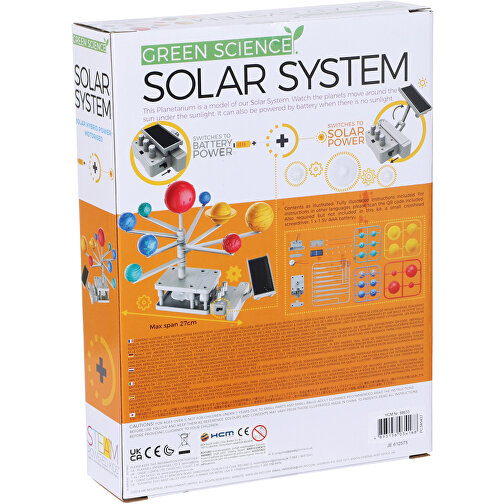 Sonnensystem Solar Hybrid , , 27,50cm x 6,00cm x 20,50cm (Länge x Höhe x Breite), Bild 7