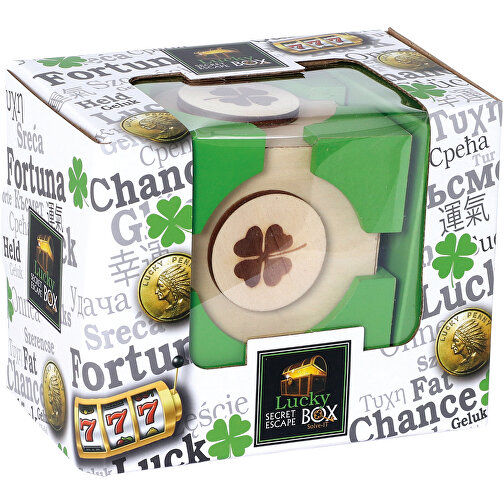 Trickkiste Lucky! Secret Escape Box*** , , 9,00cm x 9,00cm x 9,00cm (Länge x Höhe x Breite), Bild 4