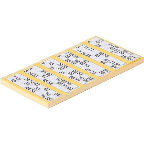Lotto Block 1-90 (60 Blatt/Block) , , 21,00cm x 1,00cm x 12,00cm (Länge x Höhe x Breite), Bild 2