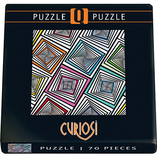 Q-Puzzle Pop 4 , , 12,50cm x 12,50cm (Länge x Breite), Bild 1