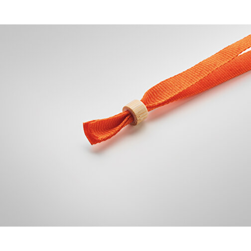 Fiesta , orange, RPET, 34,00cm x 1,50cm (Länge x Breite), Bild 5