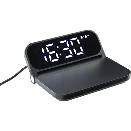 Chargeur rapide sans fil avec réveil REEVES-BOXBURN, Image 1
