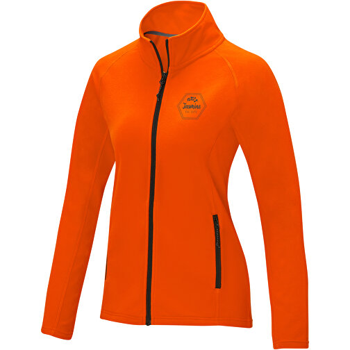 Zelus Fleecejacke Für Damen , orange, 100% Polyester, 140 g/m2, XL, , Bild 2