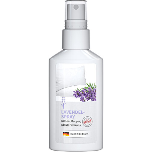 Lavendel spray, 50 ml, kroppsetikett (R-PET), Bilde 1
