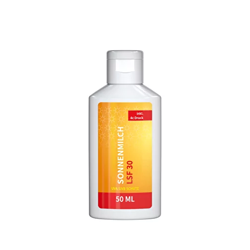 Lait solaire sensible FPS 30, 50 ml, Body Label, Image 1