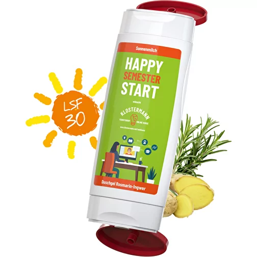 DuoPack Latte solare SPF 30 + Gel doccia 2 (2 x 50 ml), Immagine 1