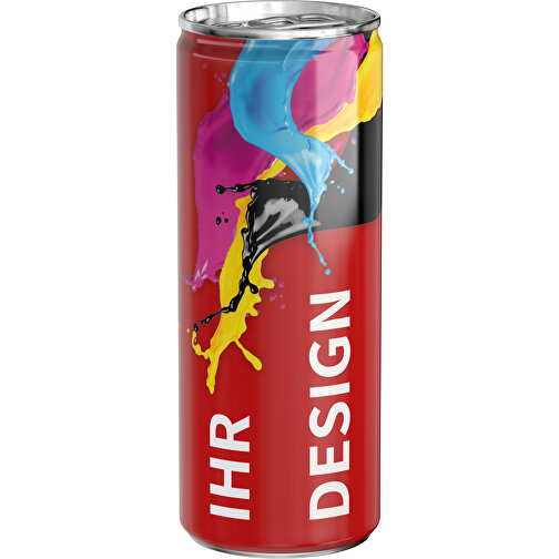 Energy Drink Zuckerfrei, Fullbody , Aluminium, Folie, 5,30cm x 13,50cm x 5,30cm (Länge x Höhe x Breite), Bild 3