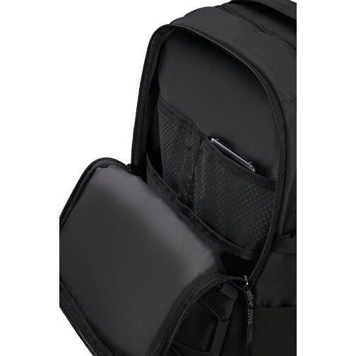 Samsonite - Dye-namic - Backpack / Rucksack L 17.3' EXP , Samsonite, black, RPET, 48,00cm x 19,50cm x 31,00cm (Länge x Höhe x Breite), Bild 4