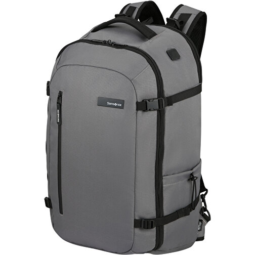 Samsonite-Roader-Travel Backpack S 38L , Samsonite, drifter grey, 100% RECYCLED PET POLYESTER, 57,00cm x 26,00cm x 33,00cm (Länge x Höhe x Breite), Bild 1