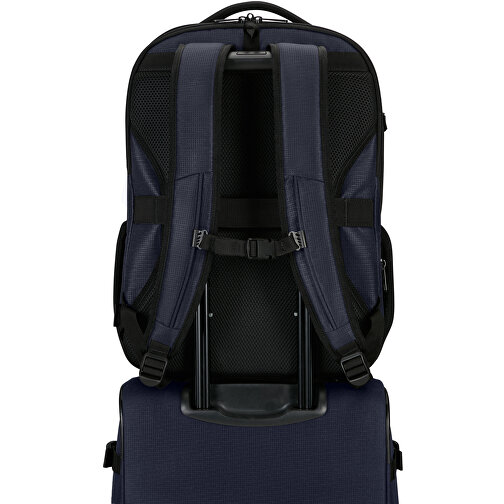 Samsonite-Roader-Laptop Backpack L EXP , Samsonite, dark blue, 100% RECYCLED PET POLYESTER, 46,00cm x 22,00cm x 35,00cm (Länge x Höhe x Breite), Bild 7