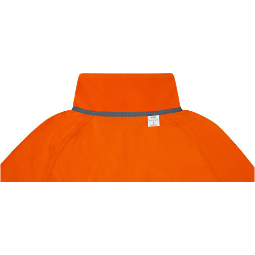 Zelus Fleecejacke Für Herren , orange, Microfleece 100% Polyester, 140 g/m2, S, , Bild 5