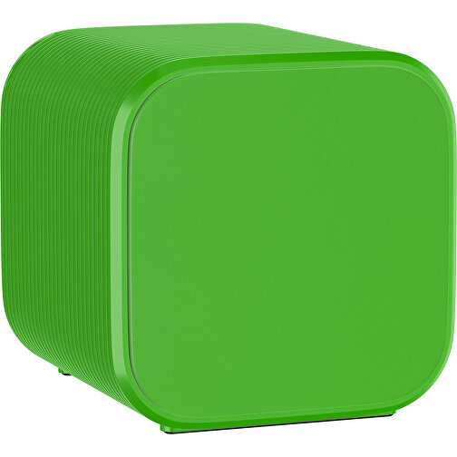 Bluetooth-Lautsprecher Double-Sound , grasgrün, ABS Kunststoff, 6,00cm x 6,00cm x 6,00cm (Länge x Höhe x Breite), Bild 1