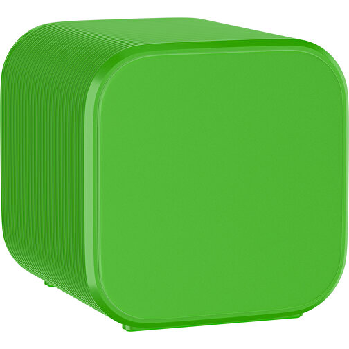Bluetooth-Lautsprecher Double-Sound , grasgrün, ABS Kunststoff, 6,00cm x 6,00cm x 6,00cm (Länge x Höhe x Breite), Bild 1