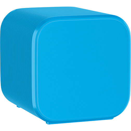 Bluetooth-Lautsprecher Double-Sound , himmelblau, ABS Kunststoff, 6,00cm x 6,00cm x 6,00cm (Länge x Höhe x Breite), Bild 1