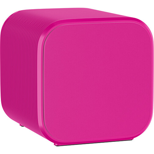 Bluetooth-Lautsprecher Double-Sound , pink, ABS Kunststoff, 6,00cm x 6,00cm x 6,00cm (Länge x Höhe x Breite), Bild 1