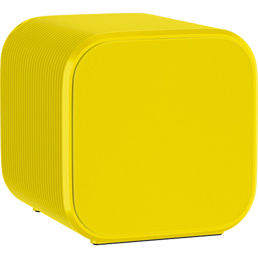 Bluetooth-Lautsprecher Double-Sound , gelb, ABS Kunststoff, 6,00cm x 6,00cm x 6,00cm (Länge x Höhe x Breite), Bild 1