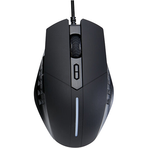 Gleam RGB Gaming-Maus , schwarz, ABS Kunststoff, 12,30cm x 3,90cm x 7,80cm (Länge x Höhe x Breite), Bild 4