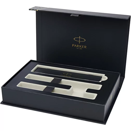 Parure IM avec stylo roller et stylo bille achromatiques Parker, Image 1
