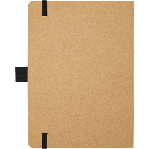 Berk Notizbuch Aus Recyceltem Papier , schwarz, Recyceltes Papier, 17,80cm x 12,70cm (Länge x Breite), Bild 4