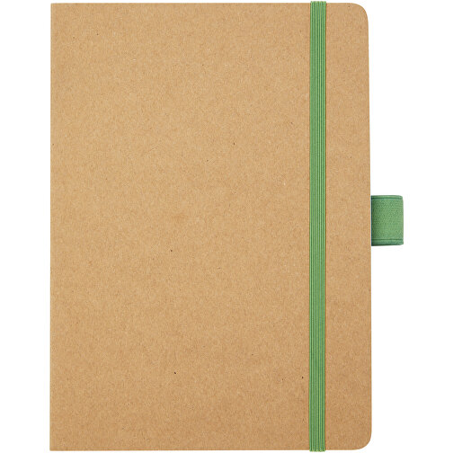 Berk Notizbuch Aus Recyceltem Papier , grün, Recyceltes Papier, 17,80cm x 12,70cm (Länge x Breite), Bild 3