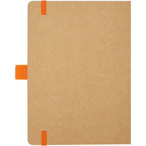 Berk Notizbuch Aus Recyceltem Papier , orange, Recyceltes Papier, 17,80cm x 12,70cm (Länge x Breite), Bild 4