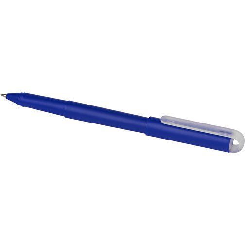 Mauna Recycelter PET Gel-Kugelschreiber , royalblau, Recycelter PET Kunststoff, 14,30cm (Länge), Bild 7