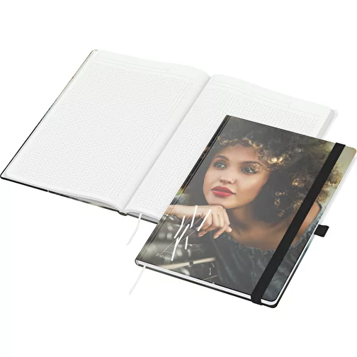 Carnet de notes Match-Book White green+blue A4, noir, Image 1