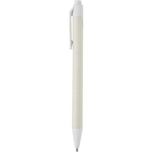 Dairy Dream Kugelschreiber Aus Recyceltem Milchkarton , weiß, Recycelter Karton, PLA Kunststoff, 14,00cm (Länge), Bild 1