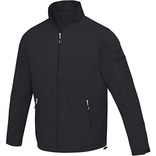 Palo Leichte Herrenjacke , schwarz, 320T Nylon Taslan Twill 100% Nylon, 133 g/m2, Lining, 210T Polyester Taffeta 100% Polyester, 60 g/m2, L, , Bild 1