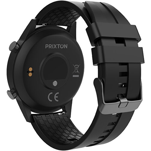 Prixton SWB26T Smartwatch , schwarz, Kunststoff, PU Kunststoff, Metall, 25,50cm x 1,20cm x 4,55cm (Länge x Höhe x Breite), Bild 4