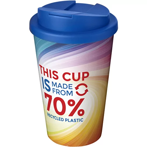 Gobelet avec isolation Brite-Americano® Eco de 350 ml et anti-déversement, Image 1